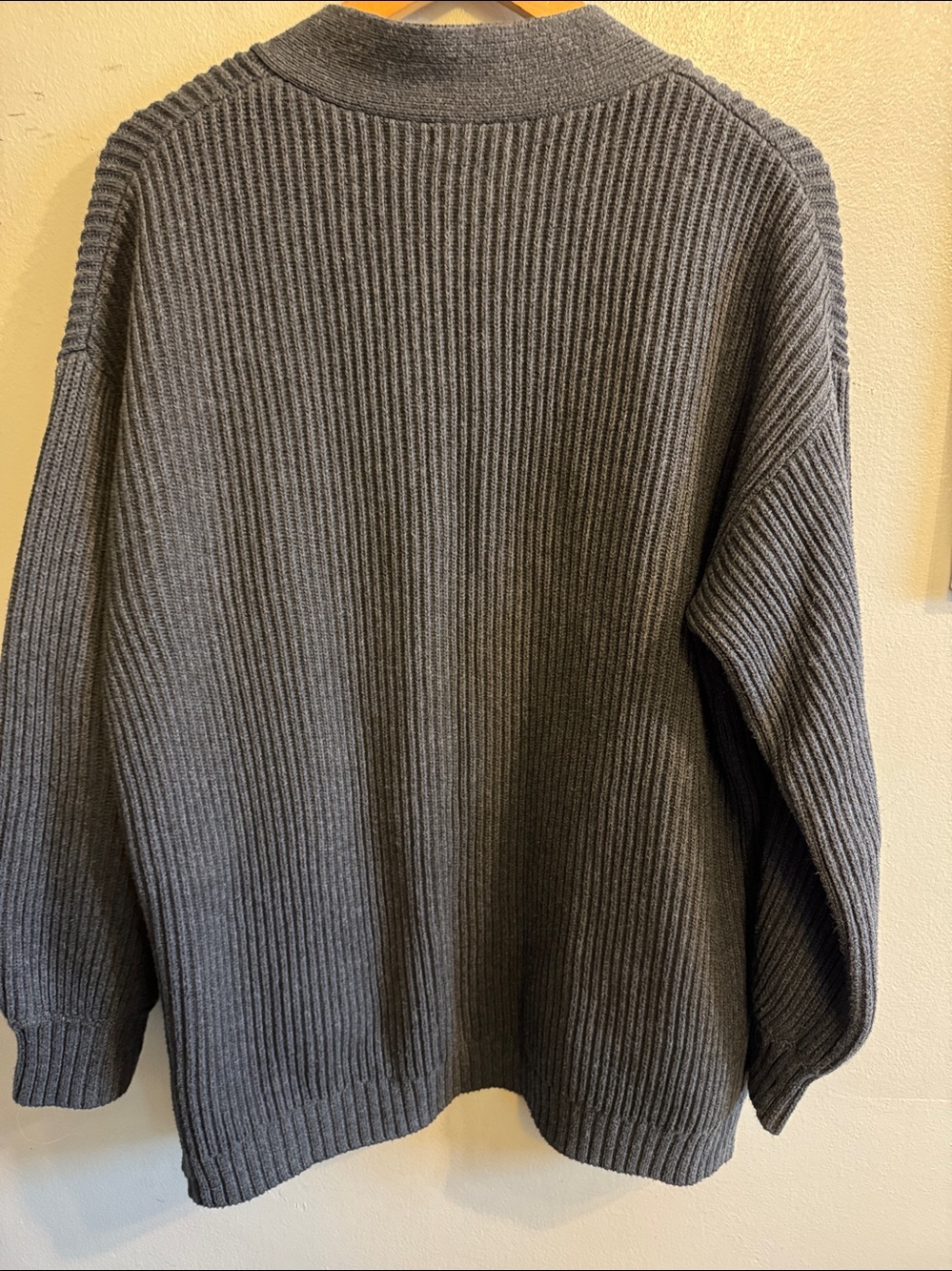 Quince 100% Organic Cotton Oversized Cardigan size small - Picture 2 of 6